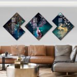 Whispers of the Emerald Forest – Enchanted Crystal Porcelain Trio - Image 8
