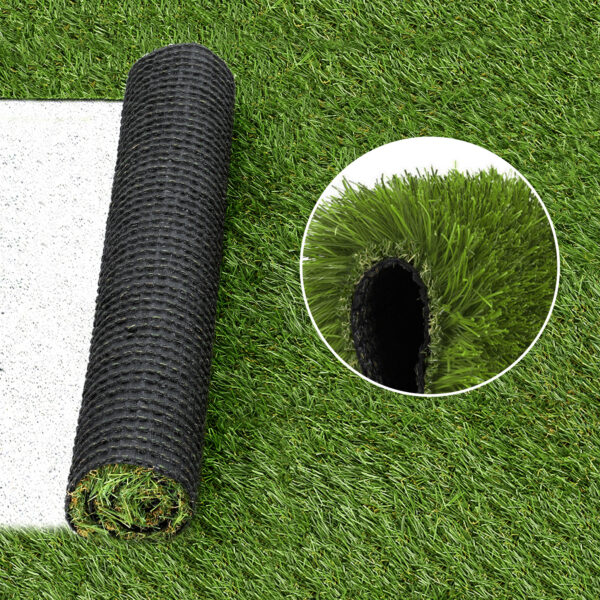 Primeturf Artificial Grass 30mm 2mx5m 40SQM Synthetic Fake Lawn Turf Plastic Plant 4-coloured - Image 4