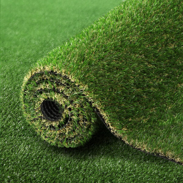 Primeturf Artificial Grass 30mm 2mx5m 40SQM Synthetic Fake Lawn Turf Plastic Plant 4-coloured - Image 7