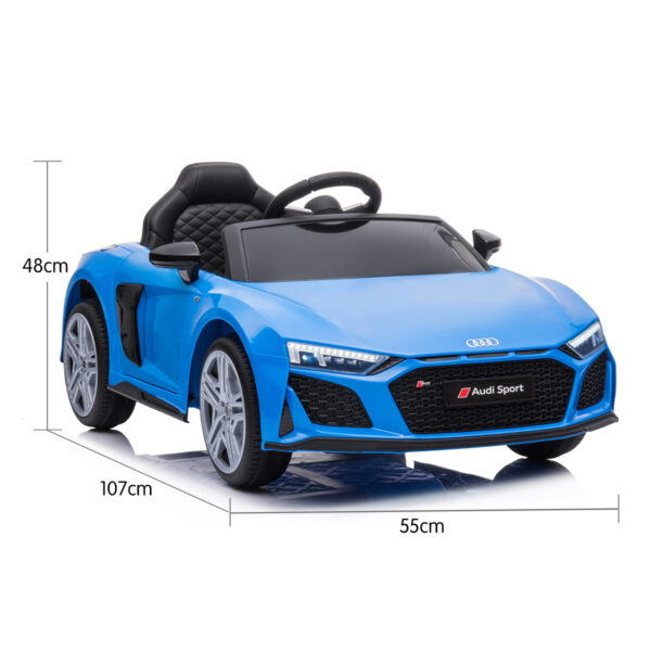 Kahuna Audi Sport Licensed Kids Electric Ride On Car Remote Control - Blue - Image 9