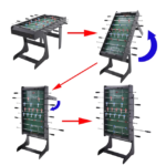 4 FT Foldable Soccer table - Image 8