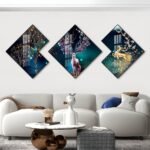 Whispers of the Emerald Forest – Enchanted Crystal Porcelain Trio - Image 7
