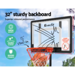 Everfit Adjustable Portable Basketball Stand Hoop System Rim - Image 4