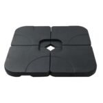 Instahut Outdoor Umbrella Base 50cm 4 Plates Stand Pod Cantilever