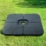 Instahut Outdoor Umbrella Base 50cm 4 Plates Stand Pod Cantilever - Image 7