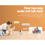 UL-TECH 1080P Wireless IP Camera CCTV Security System Baby Monitor White - Image 5