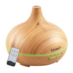 Devanti 300ml 4 in 1 Aroma Diffuser - Light Wood - Image 2