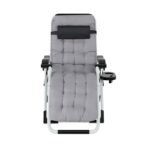 Gardeon Sun Lounge Folding Lounger Camping Zero Gravity Chair Outdoor Furniture - Image 3