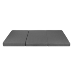 Giselle Bedding Double Size Folding Foam Mattress Portable Bed Mat Dark Grey - Image 2