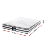 Giselle Bedding Normay Bonnell Spring Mattress 21cm Thick Queen - Image 4