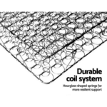 Giselle Bedding Glay Bonnell Spring Mattress 16cm Thick Single - Image 5