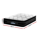 Giselle Bedding Luna Euro Top Cool Gel Pocket Spring Mattress 36cm Thick King - Image 4