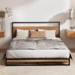 Artiss  Metal Bed Frame Double Size Beds Platform with Mattress - Image 4