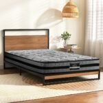 Artiss  Metal Bed Frame Single Size Beds Platform with Mattress - Image 7