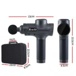 Massage Gun Electric Massager Vibration 6 Heads Muscle Therapy Percussion Tissue - Image 2