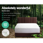 Giselle Bedding Giselle Bedding Bamboo Mattress Protector Queen - Image 6