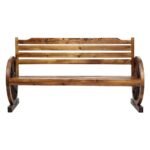 Gardeon Outdoor Garden Bench Wooden 3 Seat Wagon Chair Lounge Patio Furniture - Image 3