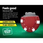 Poker Chip Set 500PC Chips TEXAS HOLD'EM Casino Gambling Dice Cards - Image 4