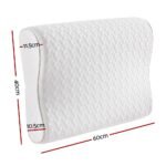 Giselle Memory Foam Pillow Contour Neck - Image 2