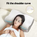 Giselle Memory Foam Pillow Contour Neck - Image 4