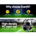 Everfit Portable Soccer Football Goal Net Kids Outdoor Training Sports - Image 3