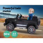 Mercedes-Benz Kids Ride On Car Electric AMG G63 Licensed Remote Cars 12V Black - Image 6