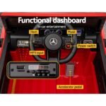 Kids Electric Ride On Car Mercedes-Benz Licensed AMG G63 Toy Cars Remote Red - Image 6