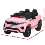 Kids Ride On Car Licensed Land Rover 12V Electric Car Toys Battery Remote Pink - Image 2