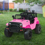 Rigo Kids Ride On Car Electric 12V Car Toys Jeep Battery Remote Control Pink - Image 10