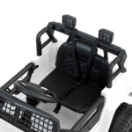 Rigo Kids Ride On Car Electric 12V Car Toys Jeep Battery Remote Control White - Image 7