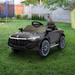Rigo Kids Ride On Car Electric Toys 12V Battery Remote Control Black MP3 LED - Image 9