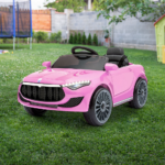 Rigo Kids Ride On Car Battery Electric Toy Remote Control Pink Cars Dual Motor - Image 10