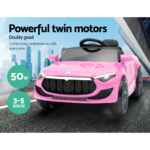 Rigo Kids Ride On Car Battery Electric Toy Remote Control Pink Cars Dual Motor - Image 13