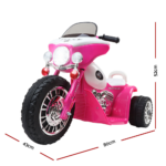 Rigo Kids Ride On Motorcycle Motorbike Car Harley Style Electric Toy Police Bike - Image 2