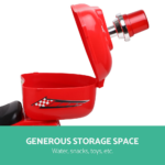 Rigo Kids Ride On Motorbike Motorcycle Car Red - Image 6