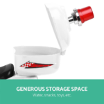 Rigo Kids Ride On Motorbike Motorcycle Car Toys White - Image 4