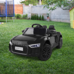 Kids Ride On Car Audi R8 Licensed Electric 12V Black - Image 8