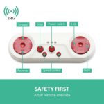 Kids Ride On Car Audi R8 Licensed Electric 12V Black - Image 9