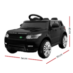 Rigo Kids Ride On Car Electric 12V Black - Image 2