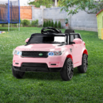 Rigo Kids Ride On Car - Pink - Image 9