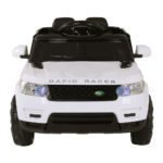 Rigo Kids Ride On Car - White - Image 3