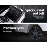 Rigo Kids Ride On Car - White - Image 7