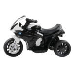 Kids Ride On Motorbike BMW Licensed S1000RR Motorcycle Car Black - Image 4