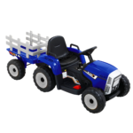 Rigo Ride On Car Tractor Toy Kids Electric Cars 12V Battery Child Toddlers Blue - Image 8