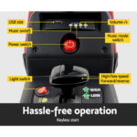 Rigo Ride On Car Tractor Toy Kids Electric Cars 12V Battery Child Toddlers Red - Image 4