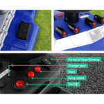 Ride On Cars Kids Electric Toys Car Battery Truck Childrens Motorbike Toy Rigo Blue - Image 7