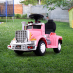 Ride On Cars Kids Electric Toys Car Battery Truck Childrens Motorbike Toy Rigo Pink - Image 8