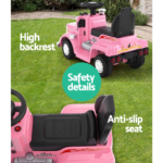 Ride On Cars Kids Electric Toys Car Battery Truck Childrens Motorbike Toy Rigo Pink - Image 9