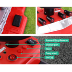 Ride On Cars Kids Electric Toys Car Battery Truck Childrens Motorbike Toy Rigo Red - Image 8