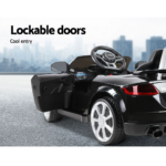 Kids Ride On Car Audi Licensed TT RS Black - Image 7